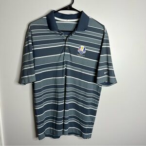Men’s Nike Golf Size Medium 2014 Ryder Cup‎ Gleneagles Scotland Logo Polo Shirt